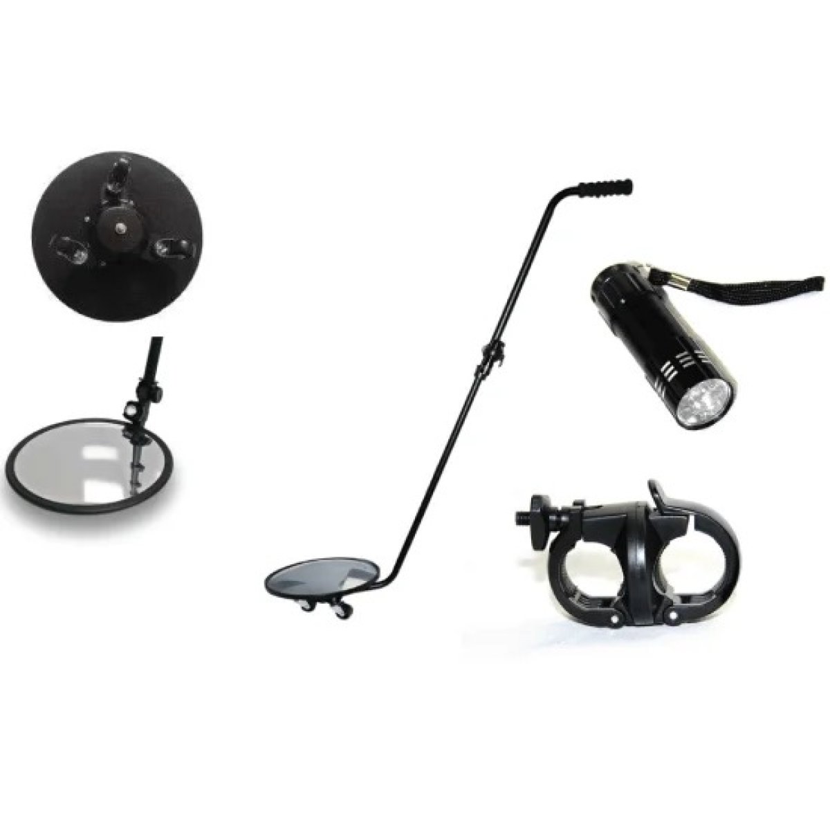Car Search Mirror LED Flashlight
