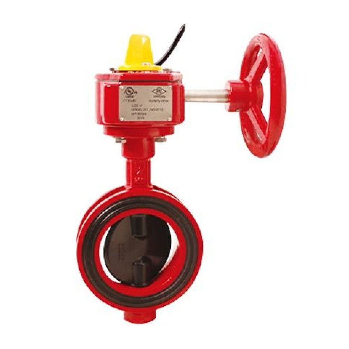 Grooved/Wafer Butterfly Valve with Integrated Supervisory Tamper Switch