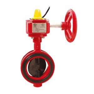 Grooved/Wafer Butterfly Valve with Integrated Supervisory Tamper Switch