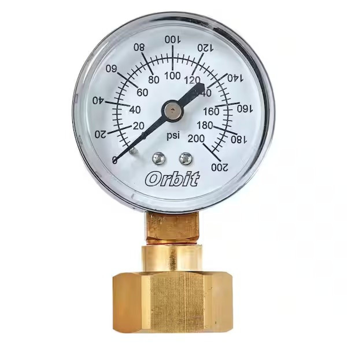 Bourdon Tube Pressure Gauge (Liquid-Filled / Dry, 4" Dial)