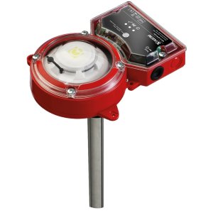 Duct Smoke Detector with Sampling Tube Array