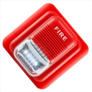 Electronic Multi-Tone Fire Alarm Siren (Sounder / Beacon Strobe)