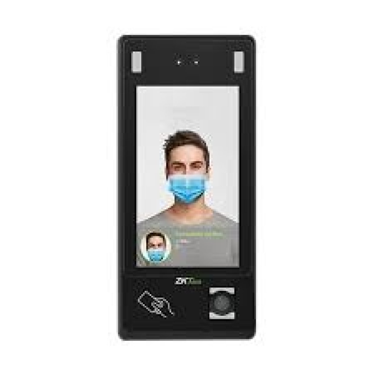 Multi-Biometric Enterprise Entry Control Terminal (Face, Fingerprint, & Card)