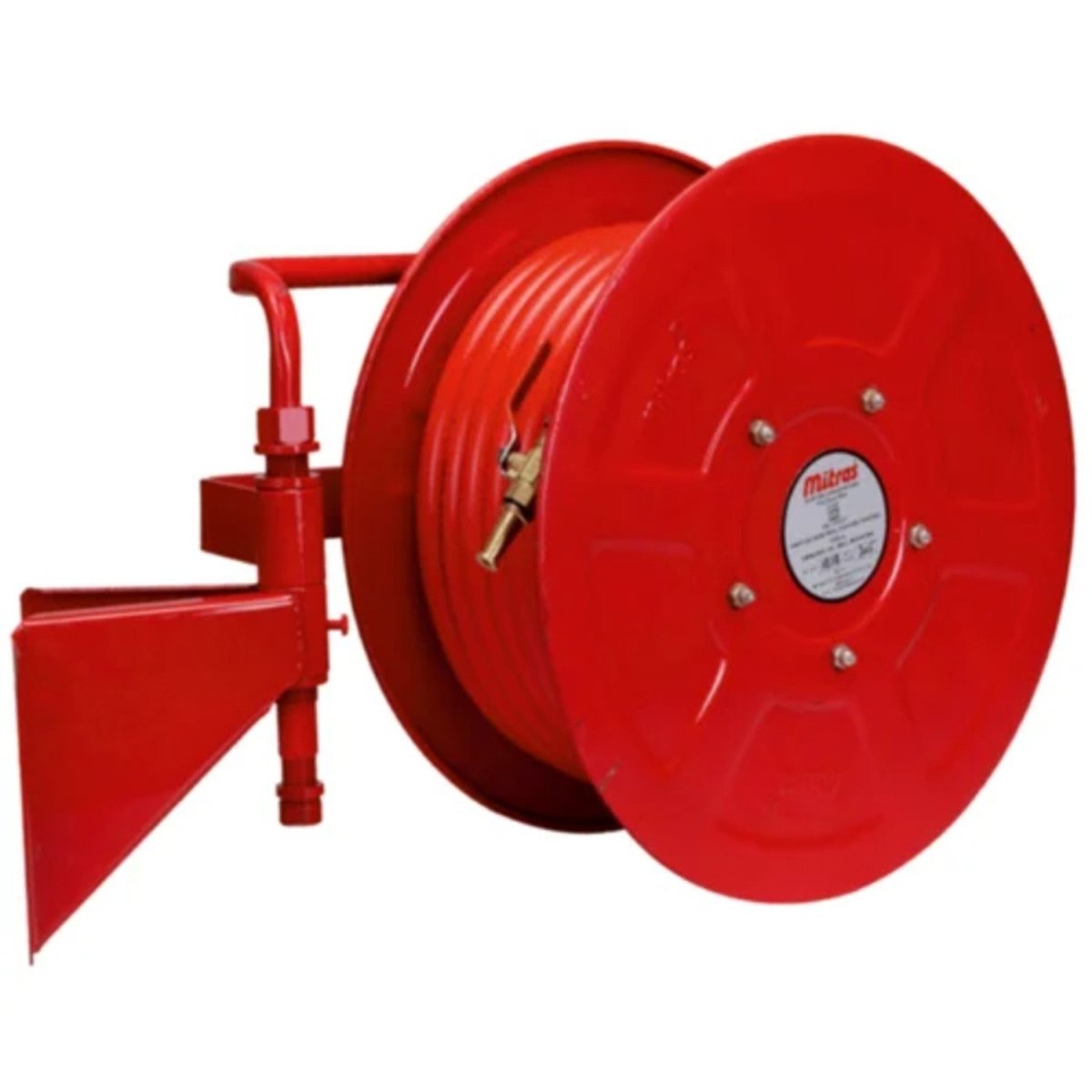 Fixed / Swinging Wall-Mounted Fire Hose Reel Drum (1" Hose x 30m)