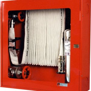 Mounting Fire Hose and Extinguisher Storage Cabinet