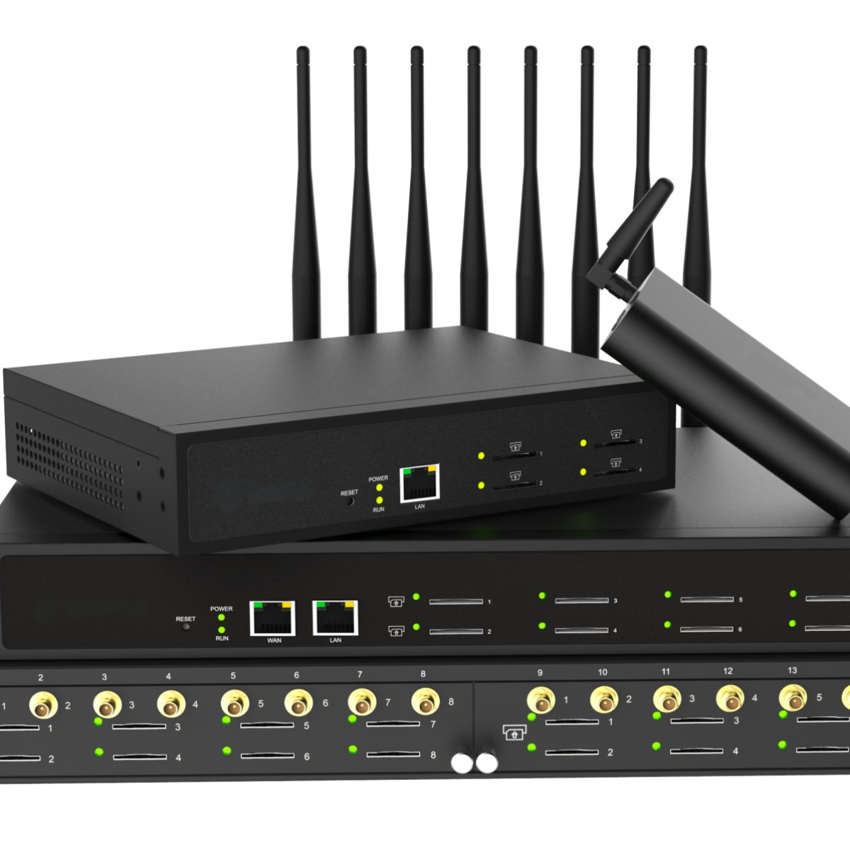 Multi-Port VoIP Media Gateway Appliance